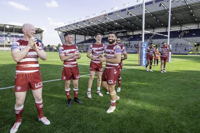 Wigan Warriors have named their team to take on Castleford Tigers