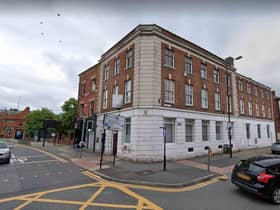 The old Royal Bank of Scotland building in Leigh