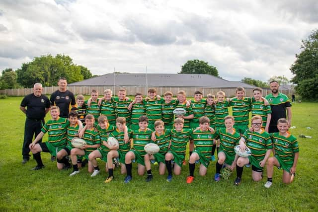 Credit: Yasmin Thomas Photography
The Parkside Pirates junior rugby leage team from Golborne.