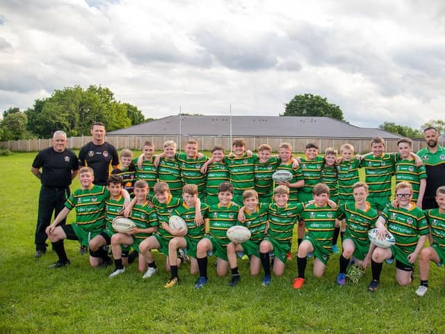 Credit: Yasmin Thomas Photography
The Parkside Pirates junior rugby leage team from Golborne.