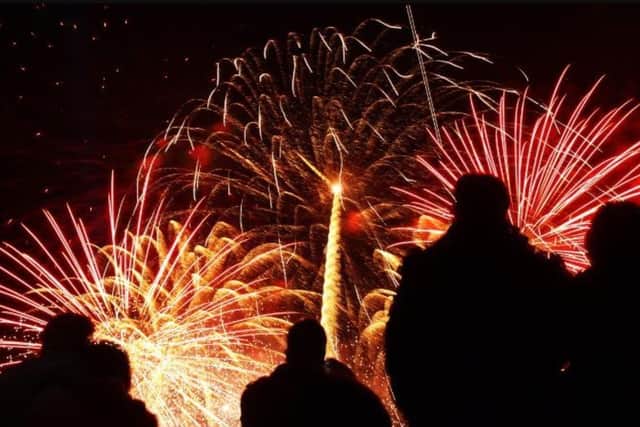 A spectacular fireworks display can be expected at Haigh Woodland Park