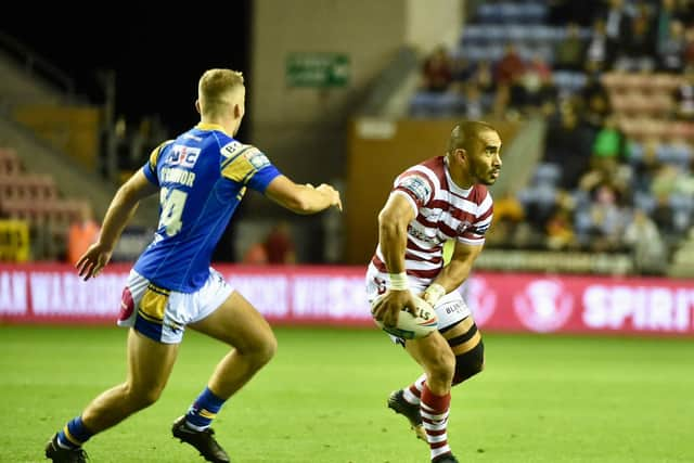 Wigan Warriors were defeated by Leeds Rhinos