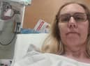 Joanne Margerison, 40, is now undergoing chemotherapy treatment after the aggressive form of cancer was diagnosed