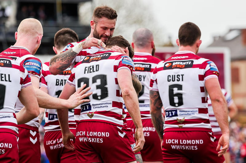 The Warriors overcame Wakefield Trinity at Belle Vue in their quarter-final tie last season.