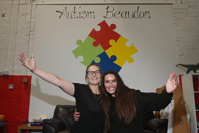 Manager Hilary Chesney and founder Cordelia Singh. ABUK (Autism Beaudon Understanding Kindness) set up by Cordelia Singh, have bought a play centre to offer SEN sessions, at Worsley Street, Pemberton.