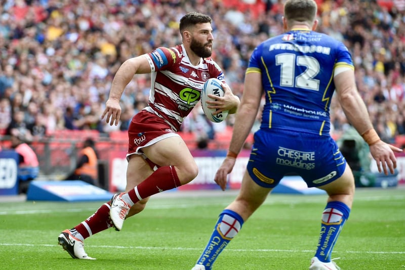 A strong afternoon for the Lebanon international, with some huge carries from inside his own half