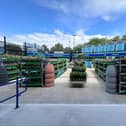The new garden centre at Robin Park's B&M store