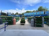 The new garden centre at Robin Park's B&M store