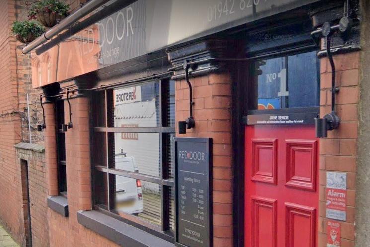 Red Door Bistro on College Avenue, Wigan, has a rating of 4.7 out of 5 from 187 Google reviews