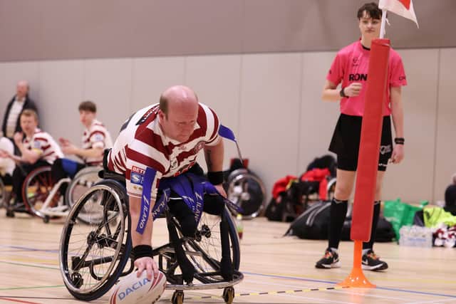 Wigan Warriors Wheelchair produced a dominant victory over Warrington