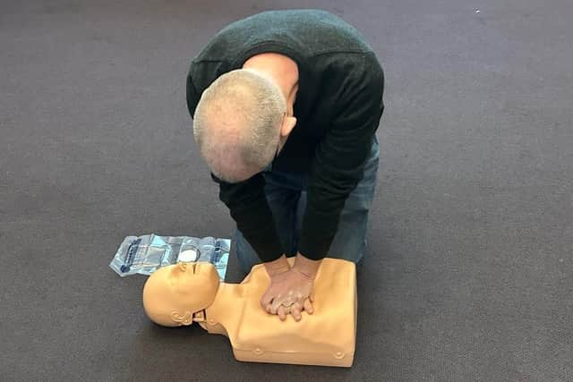 CPR training