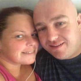 Jonathan with his partner Caroline