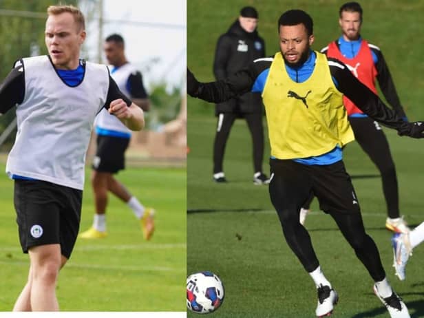Anthony Scully and Jordan Cousins are nearing a first-team return