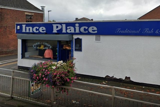 Ince Plaice on Warrington Road, Ince, has a current 5 star rating