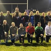 Legend Paul Sculthorpe delivered equipment to Wigan St Pats under-13s girls earlier this month
