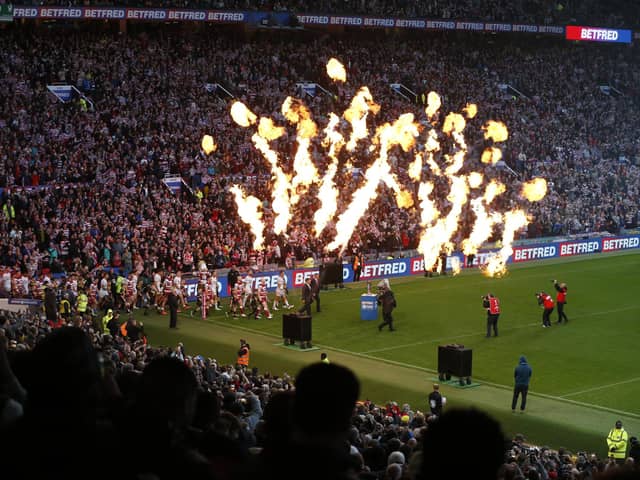 Wigan Warriors are 80 minutes from a return to Old Trafford