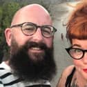 Gillian Gilmour with husband Mike Gilmour