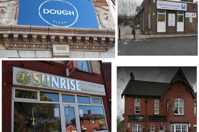 Some of the establishments to receive new hygiene ratings