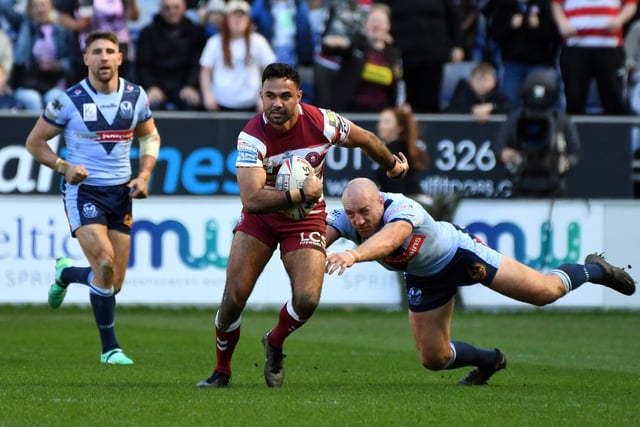 Bevan French provided some big defensive moments in the Good Friday Derby against St Helens.