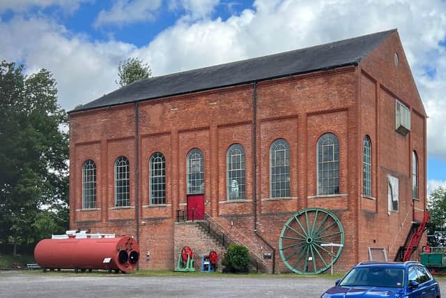 The engine house at Lancashire Mining Museum, where £100,000 is set to be spent on a restoration