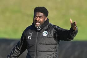 Kolo Toure is beginning to make his mark at Wigan Athletic