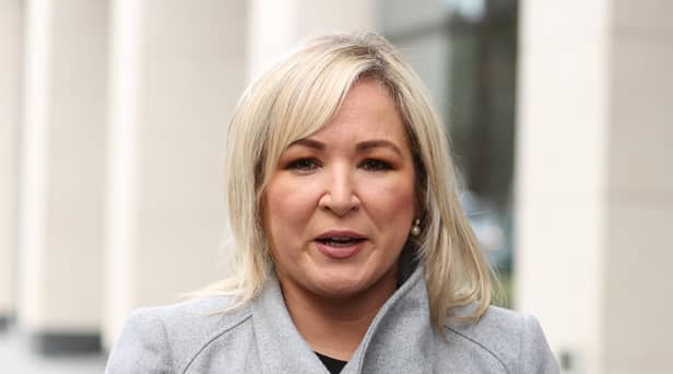 Sinn Fein vice president Michelle O'Neill 