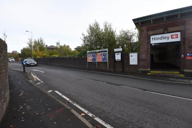 General view of the railway bridge on Ladies Lane