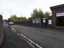 General view of the railway bridge on Ladies Lane
