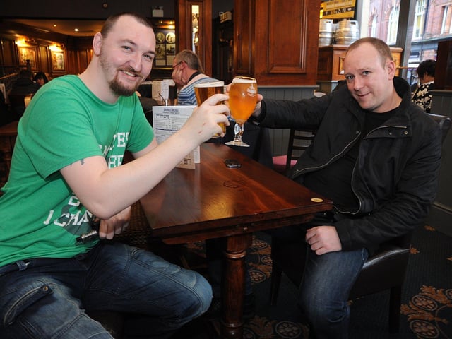 The Moon Under Water: Shaun O'Donovan (left) and Damien Platt
