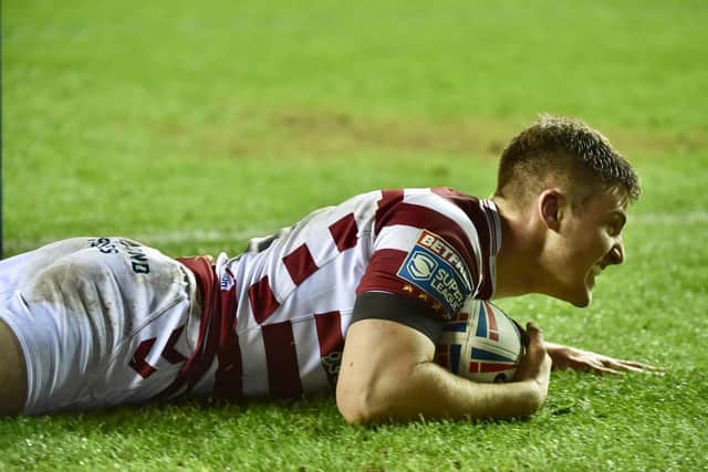 Ethan Havard made a try-scoring return for Wigan Warriors