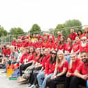 Wigan Youth Zone staff and volunteers ready to welcome the local community to their 11th birthday
