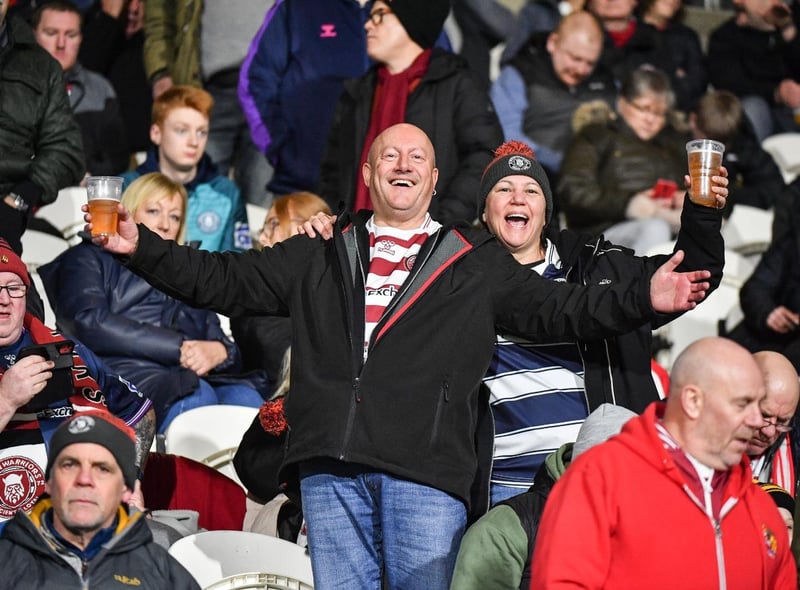 Wigan Warriors fans made their way to the John Smith's Stadium on Friday night.