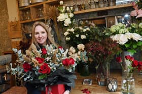 Kerry Docherty, owner of Wild Flowers, has put her business up for sale