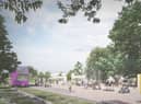 The development would include the Leigh guided busway