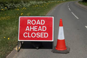 Three of the road projects are expected to cause delays of between 10 and 30 minutes.