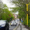 A new speed camera in place on Whelley, after the previous one was cut down