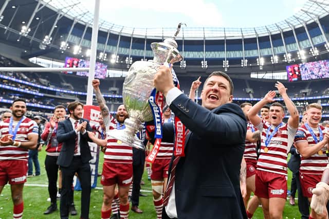 Matty Peet guided Wigan Warriors to Challenge Cup success in his first year as head coach