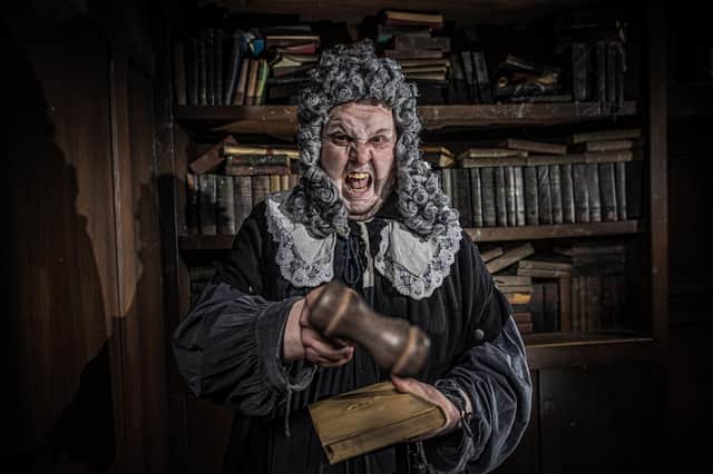 The dungeon's resident judge may want to see you during your visit....