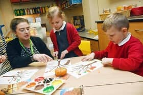 Children at Hindley Green Community Primary School