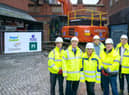 Council and development chiefs at the Galleries