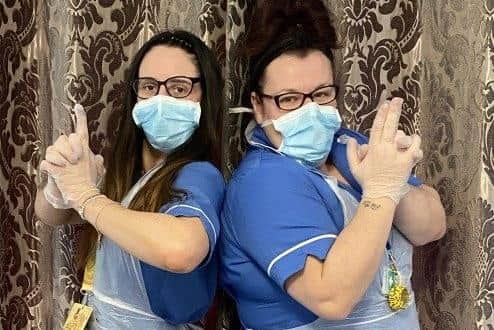 Caring Connections staff ready for action in Wigan