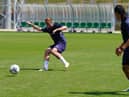 Callum McManaman puts the work in during the training camp in Hungary