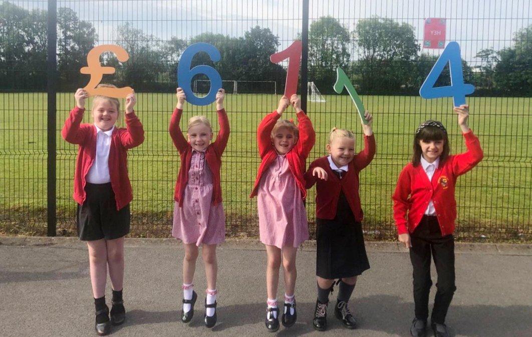 Wigan pupils support The Christie Charity through literacy and numeracy