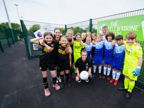 Lioness Ella Toone returned to Wigan to open a state-of-the-art facility named after her