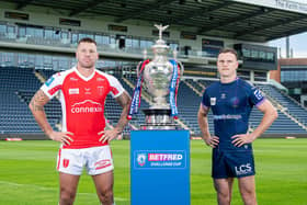 Hull KR and Wigan Warriors go to head-to-head at Headingley for a place in the Challenge Cup final