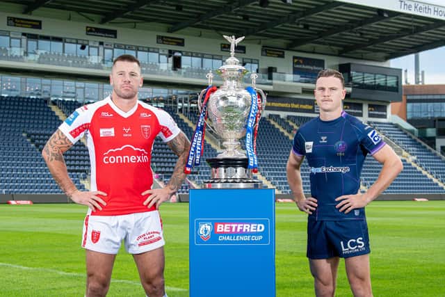 Hull KR and Wigan Warriors go to head-to-head at Headingley for a place in the Challenge Cup final