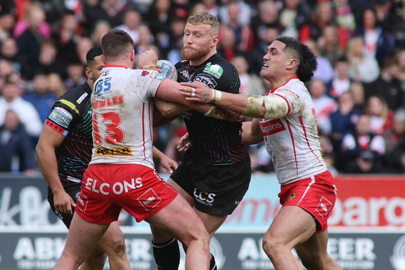 The prop made 101 metres from 16 carries against St Helens, as well as 30 tackles all while passing a head injury assessment