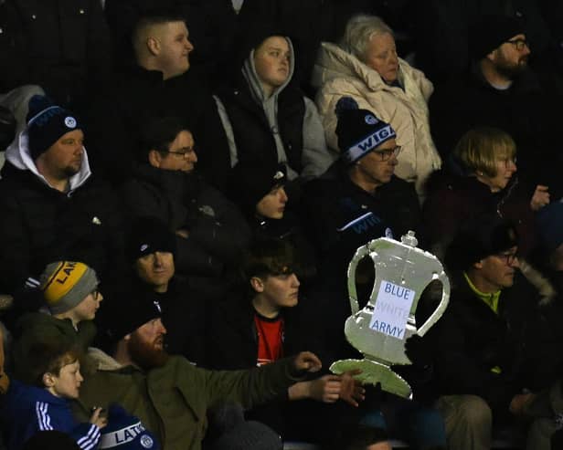 FA Cup fever was in town on Monday night for the visit of Manchester United