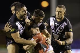 Abbas Miski was in action for Lebanon against New Zealand (Credit: Allan McKenzie / www.photosport.nz)