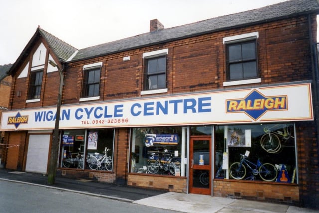 1990s Wigan Cycle Centre